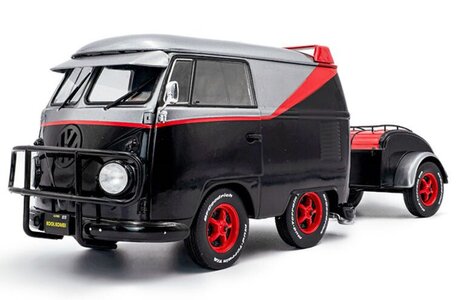  VW T1 Kool Kombi + trailer The A-team '24 (Solido 1:18)