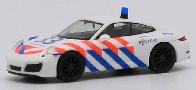 Politie Porsche 911 (991) (Herpa 1:87)