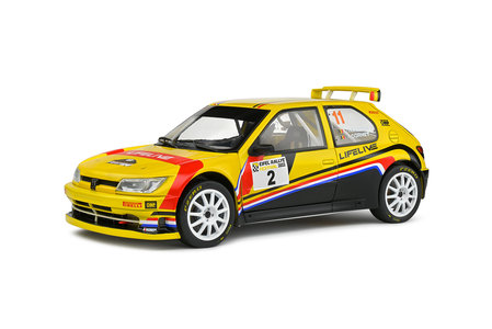 T. Neuville/A. Cornet Eifel Rally '22 Peugeot 306 Maxi (Solido 1:18)