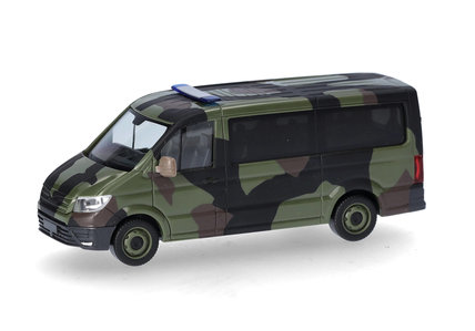 Rheinmetall/Bundeswehr MAN TGE Bus flat roof (Herpa 1:87)