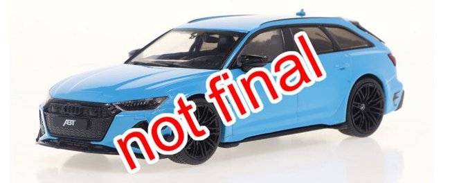  Audi RS6 Avant ABT '21 (Solido 1:43)