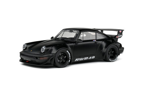 Black Porsche 911 (964) RWB Darth Vader '16 (Solido 1:18)