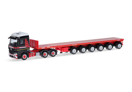 Mammoet Mercedes-Benz Arocs Streamspace ballast semitrailer (Herpa 1:87)