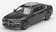  BMW I7 XdriveE60 '24 grey (Mini GT 1:64)