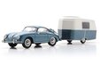 -  Porsche 356 Coupe + Eriba Puck (Schuco 1:43)