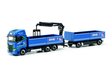 Reinert Logistic - Iveco S-Way LNG planked bed with loading crane (Herpa 1:87)