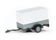  - Canvas trailer for passenger cars 1-axle (Herpa 1:87)