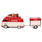 Coca Cola Volkswagen Kombi T1 (1960) with trailer (Motor City Classics 1:43)