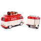 Coca Cola Volkswagen Kombi T1 (1960) with trailer (Motor City Classics 1:43)