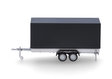  trailer with canvas, black (Herpa 1:87)