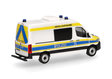 Polizei NRW/Unfallaufnahme Mercedes Benz MB Sprinter 18 half bus high roof (Herpa 1:87)