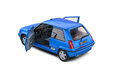 Blue Renault 5 GT Turbo MK2 '89 (Solido 1:18)